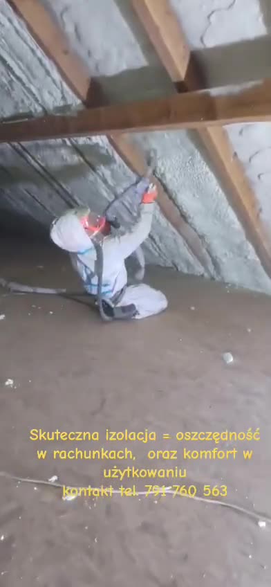 Nasza realizacja — natrysk pomiędzy krokwiami